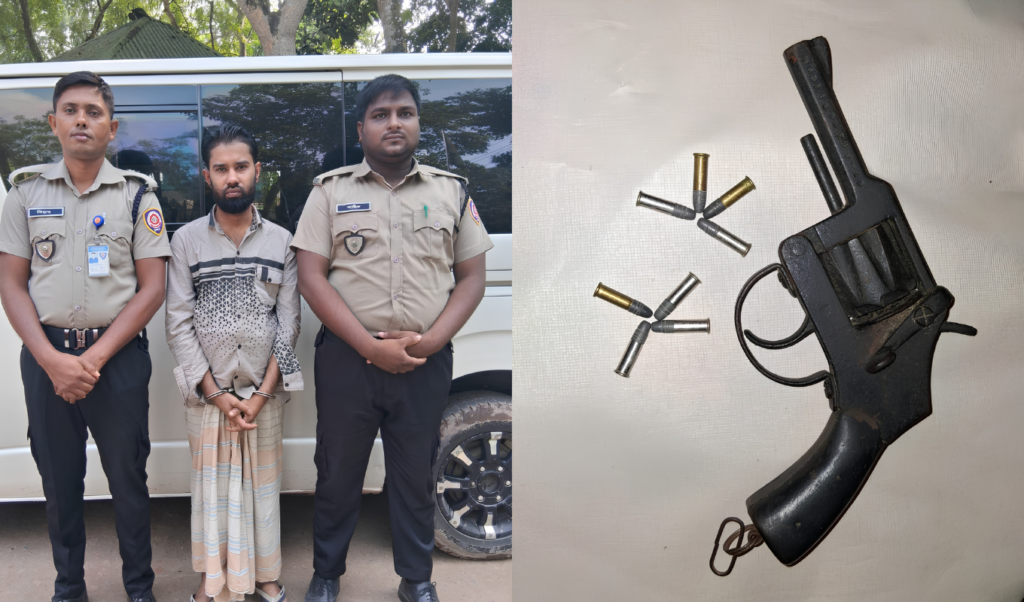 রাজবাড়ীতে আট রাউন্ড গুলিসহ পাকিস্তানি রিভলবারসহ যুবক গ্রেপ্তার 3 রাজবাড়ীতে আট রাউন্ড গুলিসহ পাকিস্তানি রিভলবারসহ যুবক গ্রেপ্তার