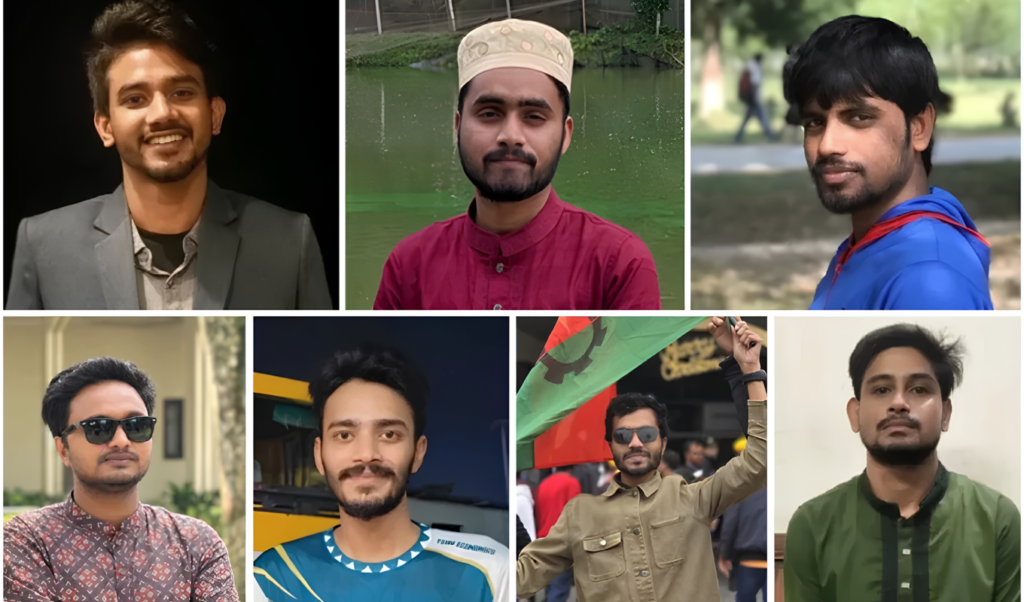 রাবিতে সাংবাদিক-শিক্ষার্থীদের ওপর হামলার ভিডিওতে যেসব ছাত্রদল নেতাদের দেখা গেছে 3 রাবিতে সাংবাদিক-শিক্ষার্থীদের ওপর হামলার ভিডিওতে যেসব ছাত্রদল নেতাদের দেখা গেছে