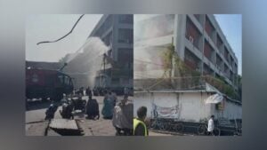হযরত শাহজালাল আন্তর্জাতিক বিমানবন্দরের স্টোর বিল্ডিংয়ে আগুন